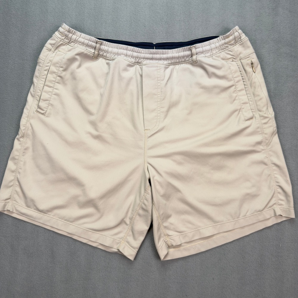 Birddogs Classic Gym Shorts XXL Khaki Tan Liner Pockets Mens
